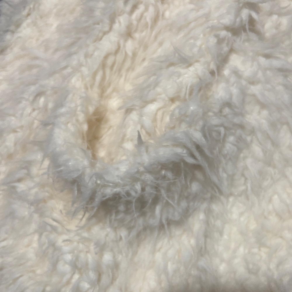 Aerie Soft Cream Fleece Top - Picture 5 of 5